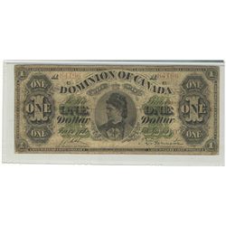 1878A $1 DC-8f-i Payable At Toronto PMG F-12 .Catalogue Value:  975