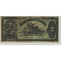 1897 $2 DC-14c #964361 PMG F-15.Catalogue Value:  1350