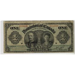 1911 $1 DC-18c #155082H, VG for grade.Catalogue Value:  105