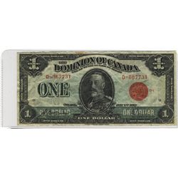 1923 $1 DC-25b #D-067731. Clean VF for grade.Catalogue Value:  250