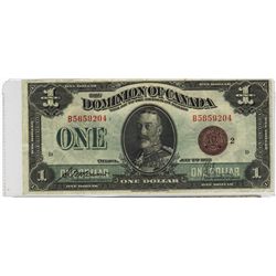 1923 $1 DC-25i #B5659204.  Bright VF+ issue.Catalogue Value:  185