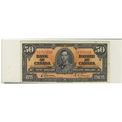 1937 $50 BC-26b #BH1705653 PCGS AU-50.Catalogue Value:  650