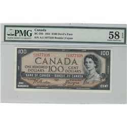 1954 $100 BC-35b #AJ1977338 PMG CH AU58EPQ.Catalogue Value:  1000