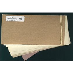 1973 $1 BC-46b.  Lot of 110 VF to UNC issues.Catalogue Value:  240