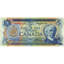 1972 $5 BC-48bT #RS8007162 PMG VF-25 rare.Catalogue Value:  2250