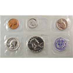 US 1955 Proof Set, comes in yellow envelope.Catalogue Value:  130