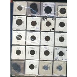 US Coinage Collection.  Includes 1832-1982 1¢(100+) early dates 1832, 1835, 1845, Indian Heads(12), 