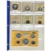 Image 1 : RCM, 1965 Proof Like Set all graded ICCS PL66 Cameo to Ultra Heavy Cameo. $1 SmBds Blt 5, 1¢ SmBds B