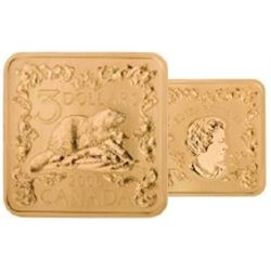 RCM Lot;  includes 2006 $3 Sterling Silver Square Beaver Coin.  Original packaging.Catalogue Value: 