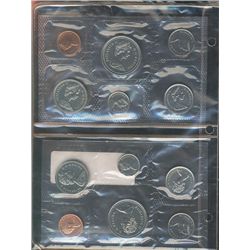 RCM Lot.  Includes 1973 Proof Like Sets Regular & Large Bust.  In pliofilm holders.Catalogue Value: 