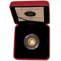 RCM Lot; Includes 2004 1/25 oz Gold Moose Coin.  Comes in original Red box.Catalogue Value:  200
