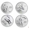 Image 1 : RCM Lot; Includes 2005 Canadian Hockey Legends Set Sterling Silver 4 coins set.Catalogue Value:  110
