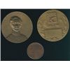 Image 1 : Medals, lot of 3 pcs including 1924, 1929 Lieutenant-Governor of Quebec medals & 1792 -1845 Habitant