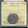 Image 1 : Nfld 1904H 20¢ ICCS VF20.Catalogue Value:  35