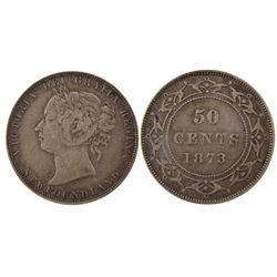Nfld 1873 50¢ PCGS VF35.Catalogue Value:  700