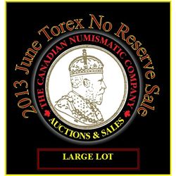 Canadian Cent Variety Lot.  Includes mainly 1940 - 1963 issues all in 2x2 holders with types and/or 