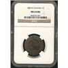 Image 1 : 1881H 1¢ NGC MS63BN. Lustrous with trace red.Catalogue Value:  240