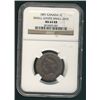 Image 1 : 1891 1¢ SD SL NGC MS64RB.  Light lustre.  Better variety.Catalogue Value:  2500
