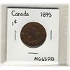 Image 1 : 1893 1¢, nice MS RB issue.Catalogue Value:  225