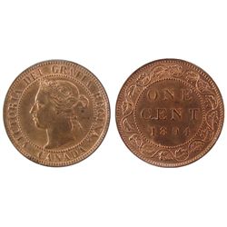 1894 1¢ ICCS MS64RD.  Flashy original 100% red issue. PQCatalogue Value:  700