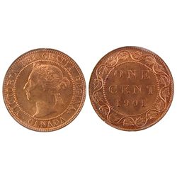 1901 1¢ ICCS MS65RD.  An absolute razar sharp example.Catalogue Value:  900