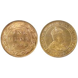 1902 1¢ ICCS MS65RD.  Gem BU issue. 100% red and gem fields.Catalogue Value:  200