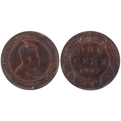 1907H 1¢ ICCS MS64RB.  A better date.Catalogue Value:  1800