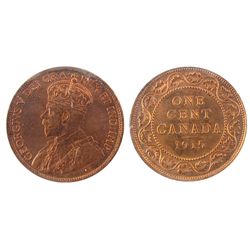 1915 1¢ ICCS MS-65 Red.Catalogue Value:  800
