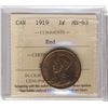 Image 1 : 1919 1¢ ICCS MS63RD.Catalogue Value:  60
