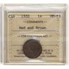 Image 1 : 1932 1¢ ICCS MS63RB.Catalogue Value:  75