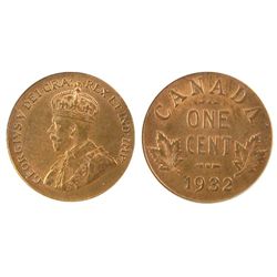 1932 1¢ PCGS MS64RB. Sharp issue 75% red and lustrous.Catalogue Value:  150