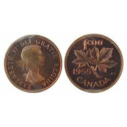 1955 1¢ SF ICCS PL67 Ultra Heavy Cameo. Price unlisted in this Grade.Catalogue Value:  2000