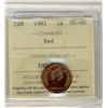 Image 1 : 1981 1¢ ICCS MS66RD.Catalogue Value:  165