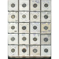 1858 5¢ to 2011 Collection.  All coins in 2x2's including 1858-1920 complete & 1922-2011 complete.  