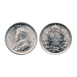 1917 5¢ CCCS MS66, fully white and brilliant.  A pristine example.Catalogue Value:  1500