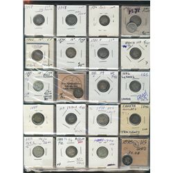 1858 10¢ to 2011 Collection.  Almost complete date set missing the key issues, No 1875H, 1884 & 1889