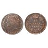 Image 1 : 1880H 10¢ Obv 1 ICCS MS64.  Intense red and gold tones.Catalogue Value:  3500