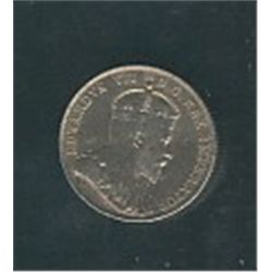 1902 10¢.  Lustrous AU.Catalogue Value:  205