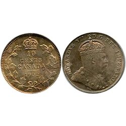 1902 10¢ CCCS MS65, attractively toned.  Scarce in Gem condition.Catalogue Value:  5600