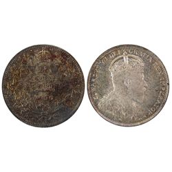 1905 25¢ ICCS MS63.  Very rare date in choice uncirculated.  Seldom offered.Catalogue Value:  6500