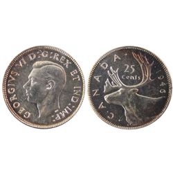 1946 25¢ ICCS MS65.Catalogue Value:  420