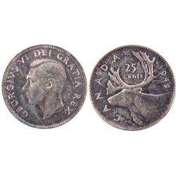 1949 25¢ ICCS MS65.Catalogue Value:  550