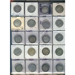 1872H 50¢ to 2011 Date Set.  Lot includes 1872H Fine, then 1902 +.  Key issues included, 1911, 1914,