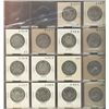 Image 1 : 1910 50¢ to 1983 incomplete date set.  No key issues. Silever issues include 1910, 1916, 1918, 1919,