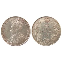 1916 50¢ PCGS AU55.  Well defined and nice lustre.Catalogue Value:  725