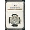 Image 1 : 1938 50¢ NGC MS63.  Blast white.Catalogue Value:  550