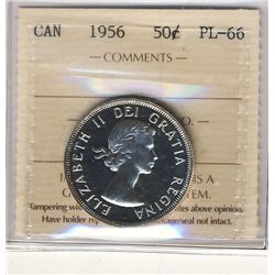 1956 50¢ ICCS PL66.Catalogue Value:  100