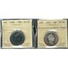 Image 1 : 1984 50¢ SP68 & 2001 PF68. Lot of 2 coins both ICCS graded.Catalogue Value:  90