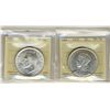 Image 1 : 1935 $1 & 1939 ICCS MS64.  Lot of 2 coins.Catalogue Value:  225