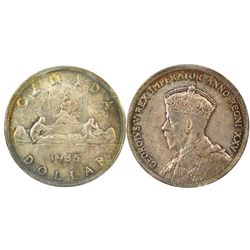 1935 $1 ICCS MS65.  Gem PQ eye appeal with rainbow tones(XRH113).Catalogue Value:  350